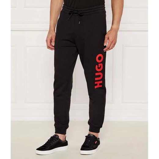 HUGO Spodnie dresowe Dutschi | Regular Fit ze sklepu Gomez Fashion Store w kategorii Spodnie męskie - zdjęcie 185003114