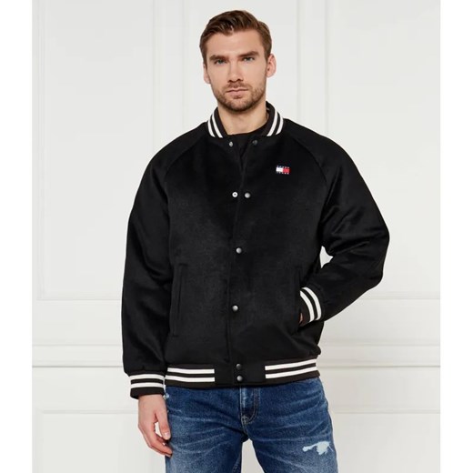 Tommy Jeans Kurtka bomber | Regular Fit | z dodatkiem wełny ze sklepu Gomez Fashion Store w kategorii Kurtki męskie - zdjęcie 185003163