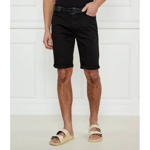 HUGO Jeansowe szorty 634 | Tapered fit ze sklepu Gomez Fashion Store w kategorii Spodenki męskie - zdjęcie 185003200