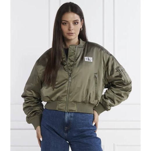 Calvin Klein Jeans Kurtka bomber | Cropped Fit ze sklepu Gomez Fashion Store w kategorii Kurtki damskie - zdjęcie 185003210