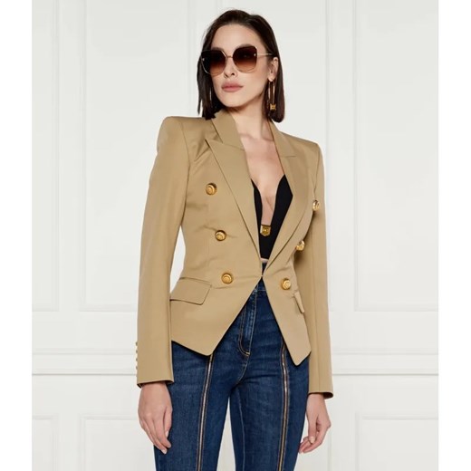 Balmain Marynarka | Slim Fit | z dodatkiem jedwabiu ze sklepu Gomez Fashion Store w kategorii Marynarki damskie - zdjęcie 185003340