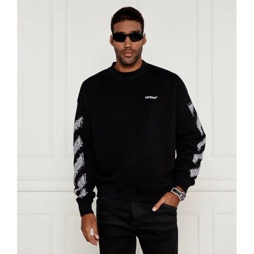 OFF-WHITE Bluza Pixel diag skate | Regular Fit ze sklepu Gomez Fashion Store w kategorii Bluzy męskie - zdjęcie 185003463