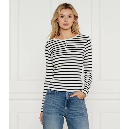 Tommy Jeans Bluzka | Slim Fit ze sklepu Gomez Fashion Store w kategorii Bluzki damskie - zdjęcie 185003604