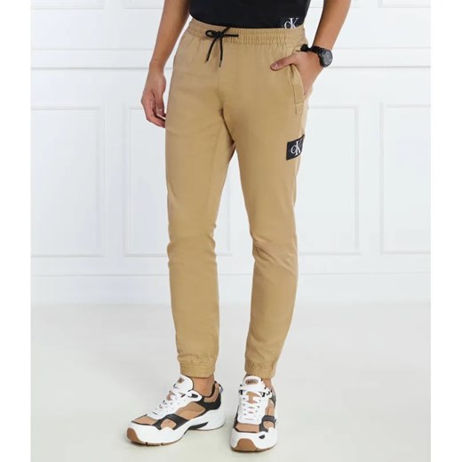Calvin Klein Jeans Spodnie jogger | Skinny fit ze sklepu Gomez Fashion Store w kategorii Spodnie męskie - zdjęcie 185003663
