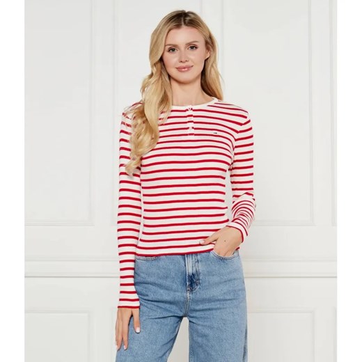 Tommy Jeans Bluzka | Slim Fit ze sklepu Gomez Fashion Store w kategorii Bluzki damskie - zdjęcie 185003681