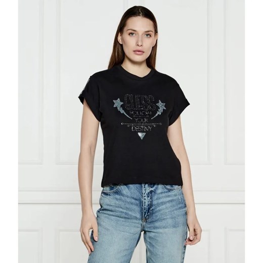 GUESS T-shirt | Regular Fit ze sklepu Gomez Fashion Store w kategorii Bluzki damskie - zdjęcie 185003700
