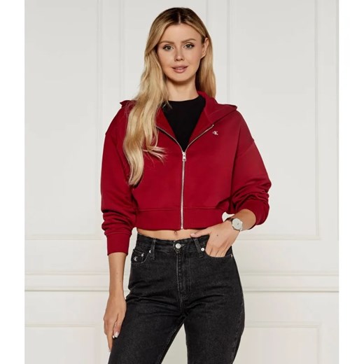 Calvin Klein Jeans Bluza | Cropped Fit ze sklepu Gomez Fashion Store w kategorii Bluzy damskie - zdjęcie 185003822