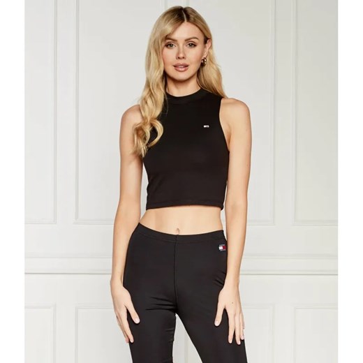 Tommy Jeans Top | Slim Fit ze sklepu Gomez Fashion Store w kategorii Bluzki damskie - zdjęcie 185003923