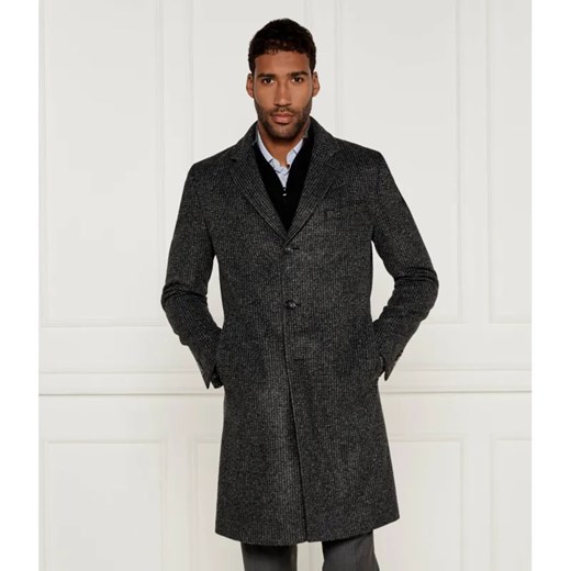 BOSS BLACK Płaszcz H-Hyde | z dodatkiem wełny ze sklepu Gomez Fashion Store w kategorii Płaszcze męskie - zdjęcie 185004050