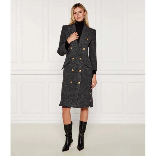 Elisabetta Franchi Wełniany płaszcz ze sklepu Gomez Fashion Store w kategorii Płaszcze damskie - zdjęcie 185004053