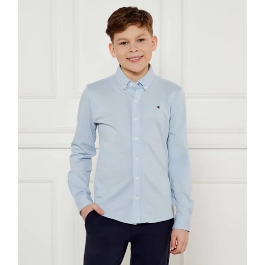 Tommy Hilfiger Koszula | Regular Fit | pique ze sklepu Gomez Fashion Store w kategorii Koszule chłopięce - zdjęcie 185004110