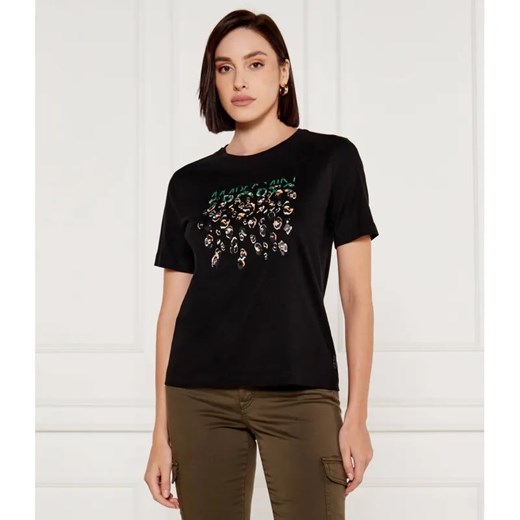 Marc Cain T-shirt | Regular Fit ze sklepu Gomez Fashion Store w kategorii Bluzki damskie - zdjęcie 185004190