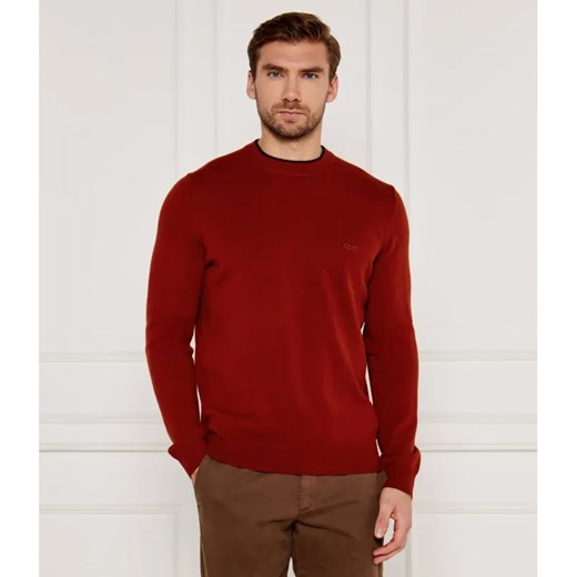 BOSS BLACK Wełniany sweter Ebacio | Regular Fit ze sklepu Gomez Fashion Store w kategorii Swetry męskie - zdjęcie 185004232