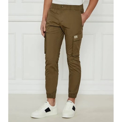 Calvin Klein Jeans Spodnie cargo ATMOSPHERE | Skinny fit ze sklepu Gomez Fashion Store w kategorii Spodnie męskie - zdjęcie 185004262