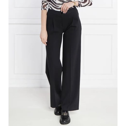Marc Cain Spodnie | flare fit | high waist ze sklepu Gomez Fashion Store w kategorii Spodnie damskie - zdjęcie 185004310