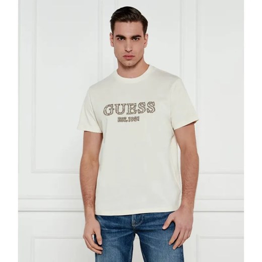 GUESS T-shirt | Regular Fit ze sklepu Gomez Fashion Store w kategorii T-shirty męskie - zdjęcie 185004351