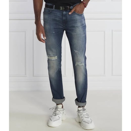 HUGO Jeansy HUGO 708 | Slim Fit ze sklepu Gomez Fashion Store w kategorii Jeansy męskie - zdjęcie 185004363