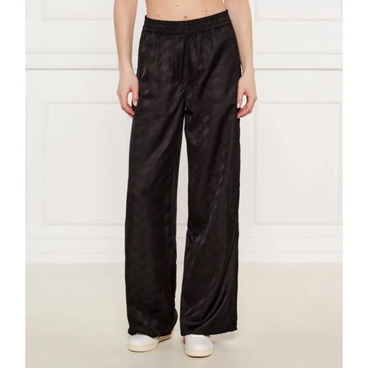 HUGO Spodnie Hacel-1 | flare fit ze sklepu Gomez Fashion Store w kategorii Spodnie damskie - zdjęcie 185004401