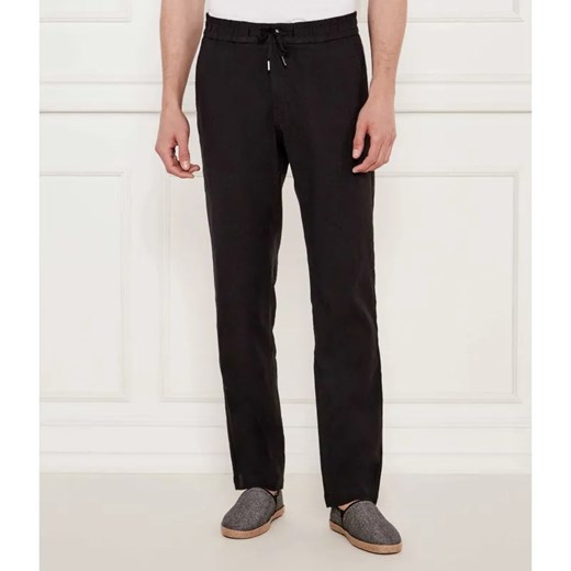 BOSS ORANGE Lniane spodnie Sanderson-L | Regular Fit ze sklepu Gomez Fashion Store w kategorii Spodnie męskie - zdjęcie 185004470