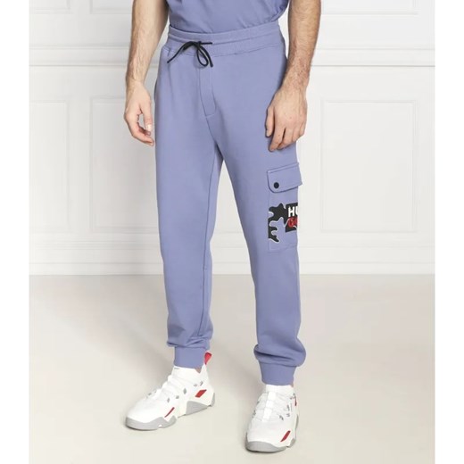 HUGO Spodnie dresowe Dobcat | Regular Fit ze sklepu Gomez Fashion Store w kategorii Spodnie męskie - zdjęcie 185004482