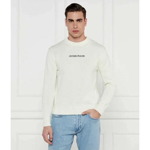 Guess Jeans Sweter | Regular Fit ze sklepu Gomez Fashion Store w kategorii Swetry męskie - zdjęcie 185004514