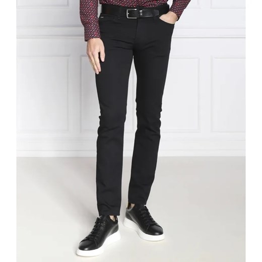 BOSS BLACK Jeansy BOSS X LOONEY TUNES Delaware | Slim Fit | z dodatkiem kaszmiru ze sklepu Gomez Fashion Store w kategorii Jeansy męskie - zdjęcie 185004773