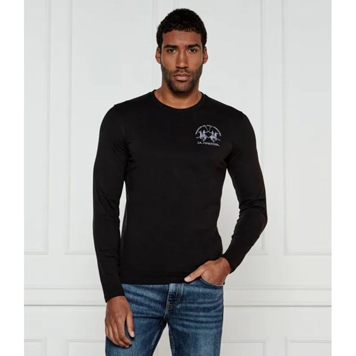 La Martina Longsleeve | Regular Fit ze sklepu Gomez Fashion Store w kategorii T-shirty męskie - zdjęcie 185004881