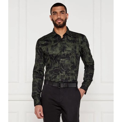 HUGO Koszula Ermo | Slim Fit ze sklepu Gomez Fashion Store w kategorii Koszule męskie - zdjęcie 185005043