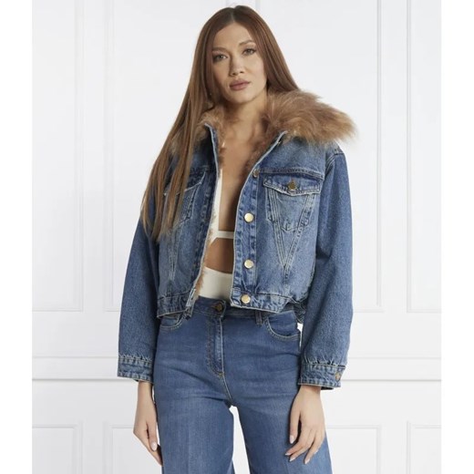 Pinko Ocieplana kurtka jeansowa | Regular Fit ze sklepu Gomez Fashion Store w kategorii Kurtki damskie - zdjęcie 185005094
