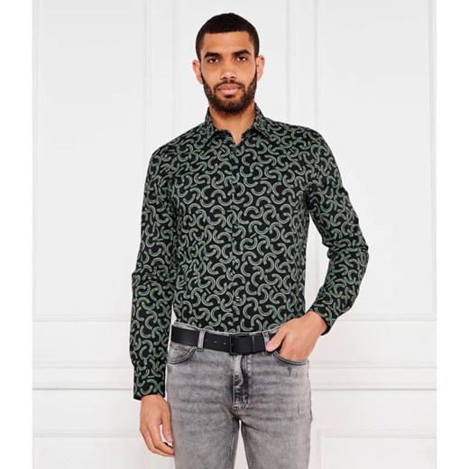 HUGO Koszula Ermo | Slim Fit ze sklepu Gomez Fashion Store w kategorii Koszule męskie - zdjęcie 185005163