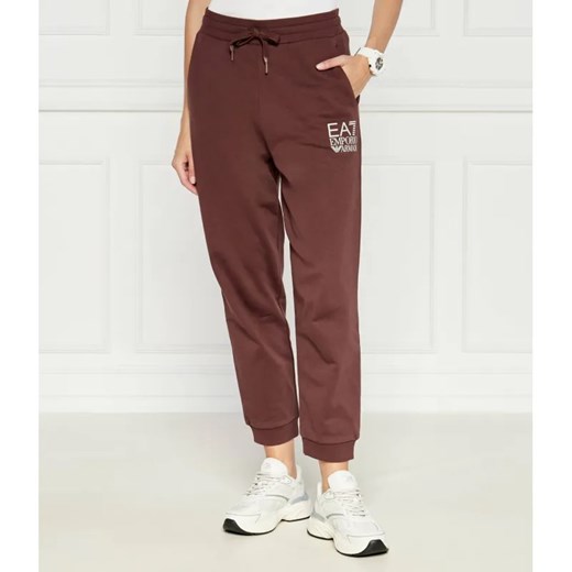 EA7 Spodnie dresowe | Regular Fit ze sklepu Gomez Fashion Store w kategorii Spodnie damskie - zdjęcie 185005192