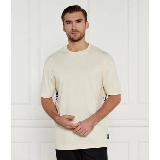 EA7 T-shirt | Loose fit M promocja Gomez Fashion Store