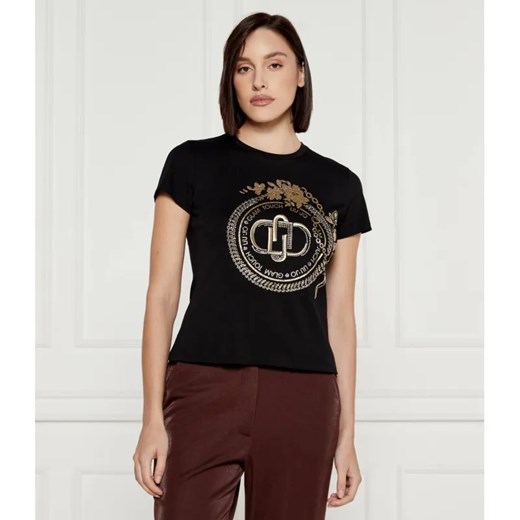 Liu Jo T-shirt | Regular Fit ze sklepu Gomez Fashion Store w kategorii Bluzki damskie - zdjęcie 185005292