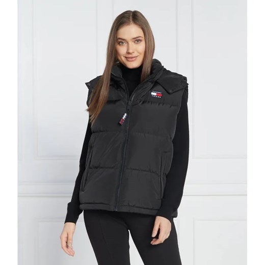Tommy Jeans Puchowy bezrękawnik | Regular Fit ze sklepu Gomez Fashion Store w kategorii Kamizelki damskie - zdjęcie 185005294