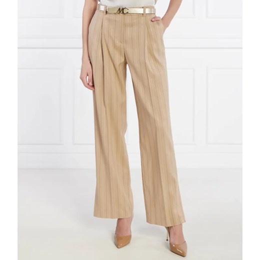 Marc Cain Spodnie | Loose fit | z dodatkiem lnu ze sklepu Gomez Fashion Store w kategorii Spodnie damskie - zdjęcie 185005383