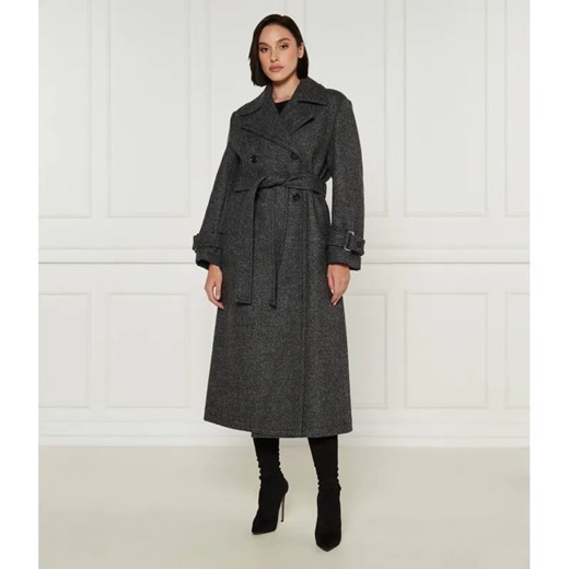 Pinko Wełniany płaszcz CALICE ze sklepu Gomez Fashion Store w kategorii Płaszcze damskie - zdjęcie 185005454