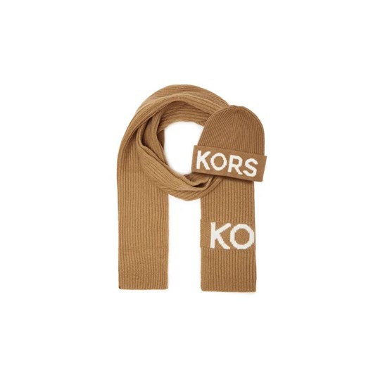Michael Kors Szal + czapka | z dodatkiem wełny ze sklepu Gomez Fashion Store w kategorii Czapki zimowe damskie - zdjęcie 185005604