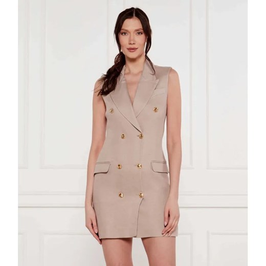 Elisabetta Franchi Lniana sukienka ze sklepu Gomez Fashion Store w kategorii Sukienki - zdjęcie 185005651