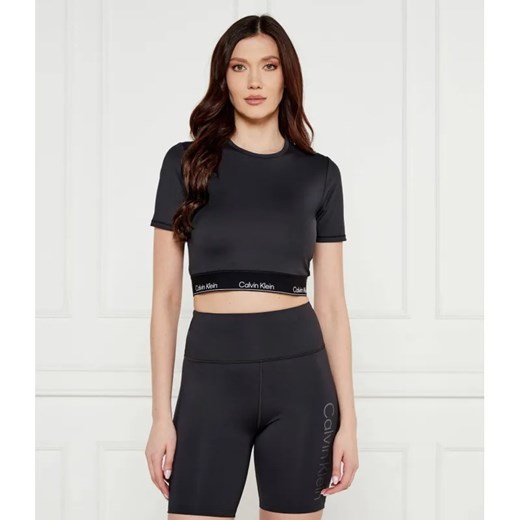 Calvin Klein Performance Bluzka | Cropped Fit ze sklepu Gomez Fashion Store w kategorii Bluzki damskie - zdjęcie 185005664