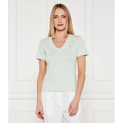 Tommy Hilfiger T-shirt CODY | Slim Fit ze sklepu Gomez Fashion Store w kategorii Bluzki damskie - zdjęcie 185005671