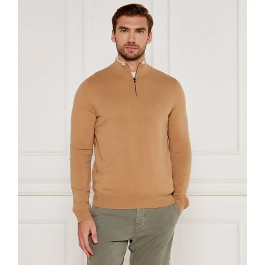 BOSS BLACK Wełniany sweter Emarlo | Regular Fit ze sklepu Gomez Fashion Store w kategorii Swetry męskie - zdjęcie 185005680