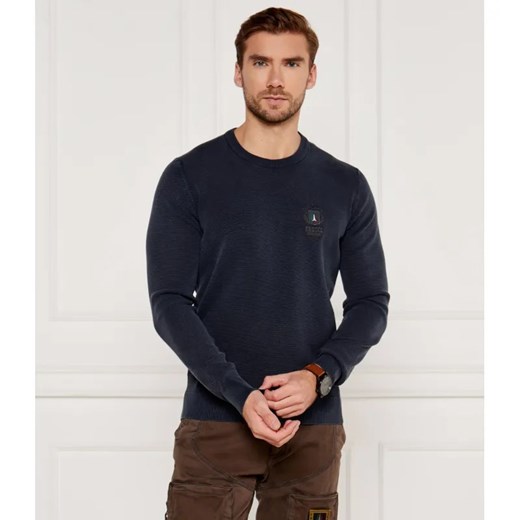 Aeronautica Militare Sweter | Regular Fit ze sklepu Gomez Fashion Store w kategorii Swetry męskie - zdjęcie 185005691