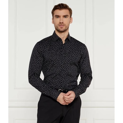 BOSS BLACK Koszula H-HANK | Slim Fit | stretch ze sklepu Gomez Fashion Store w kategorii Koszule męskie - zdjęcie 185005692