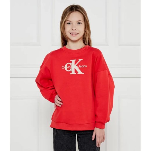 Calvin Klein Jeans Bluza TEDDY | Oversize fit ze sklepu Gomez Fashion Store w kategorii Bluzy dziewczęce - zdjęcie 185005694