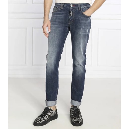 Philipp Plein Jeansy | Straight fit ze sklepu Gomez Fashion Store w kategorii Jeansy męskie - zdjęcie 185005722