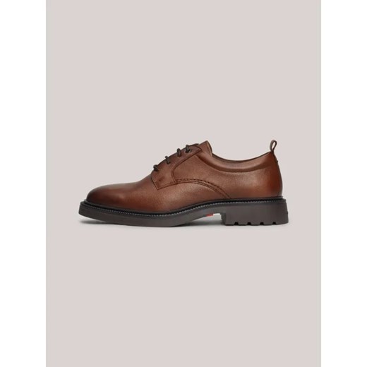 Tommy Hilfiger Skórzane derby COMFORT ze sklepu Gomez Fashion Store w kategorii Buty eleganckie męskie - zdjęcie 185005802