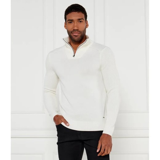 Joop! Sweter Thom | Regular Fit | z dodatkiem wełny ze sklepu Gomez Fashion Store w kategorii Swetry męskie - zdjęcie 185005812