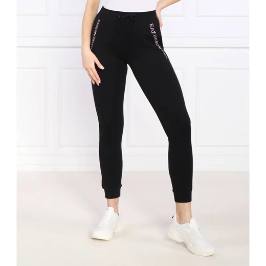 EA7 Spodnie dresowe | Regular Fit ze sklepu Gomez Fashion Store w kategorii Spodnie damskie - zdjęcie 185006024