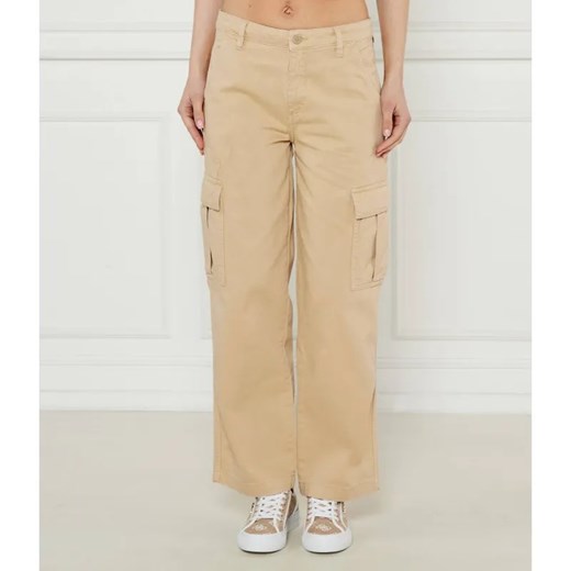 Guess Jeans Spodnie cargo | Relaxed fit ze sklepu Gomez Fashion Store w kategorii Spodnie damskie - zdjęcie 185006044
