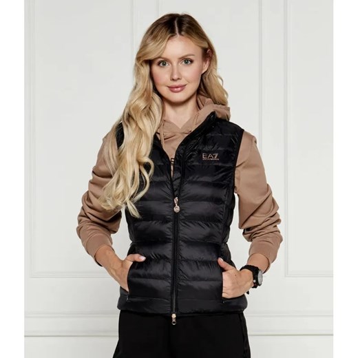 EA7 Bezrękawnik | Regular Fit ze sklepu Gomez Fashion Store w kategorii Kamizelki damskie - zdjęcie 185006054